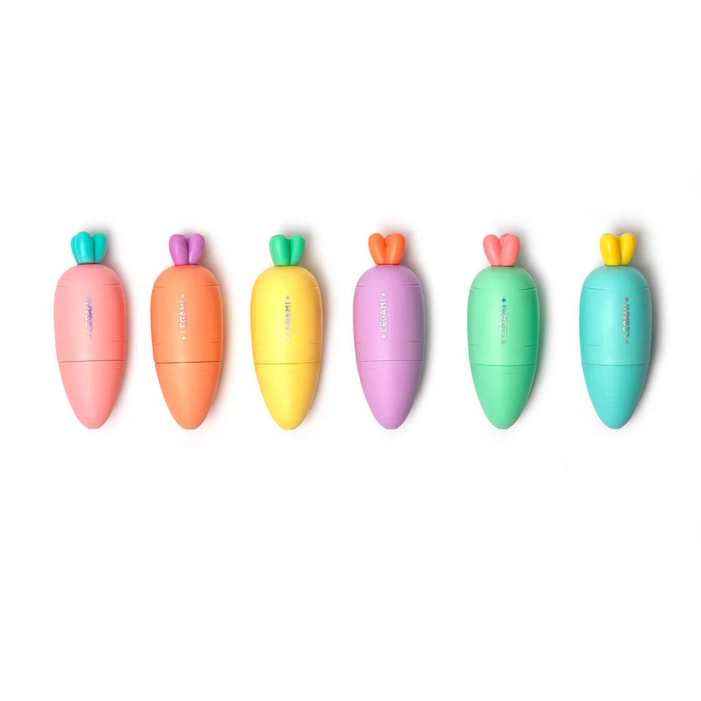 Set van 6 mini-markeerstiften - Carrate Team