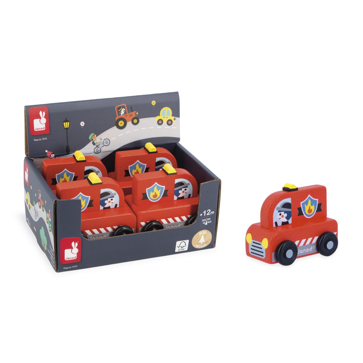 Houten Brandweerwagen
