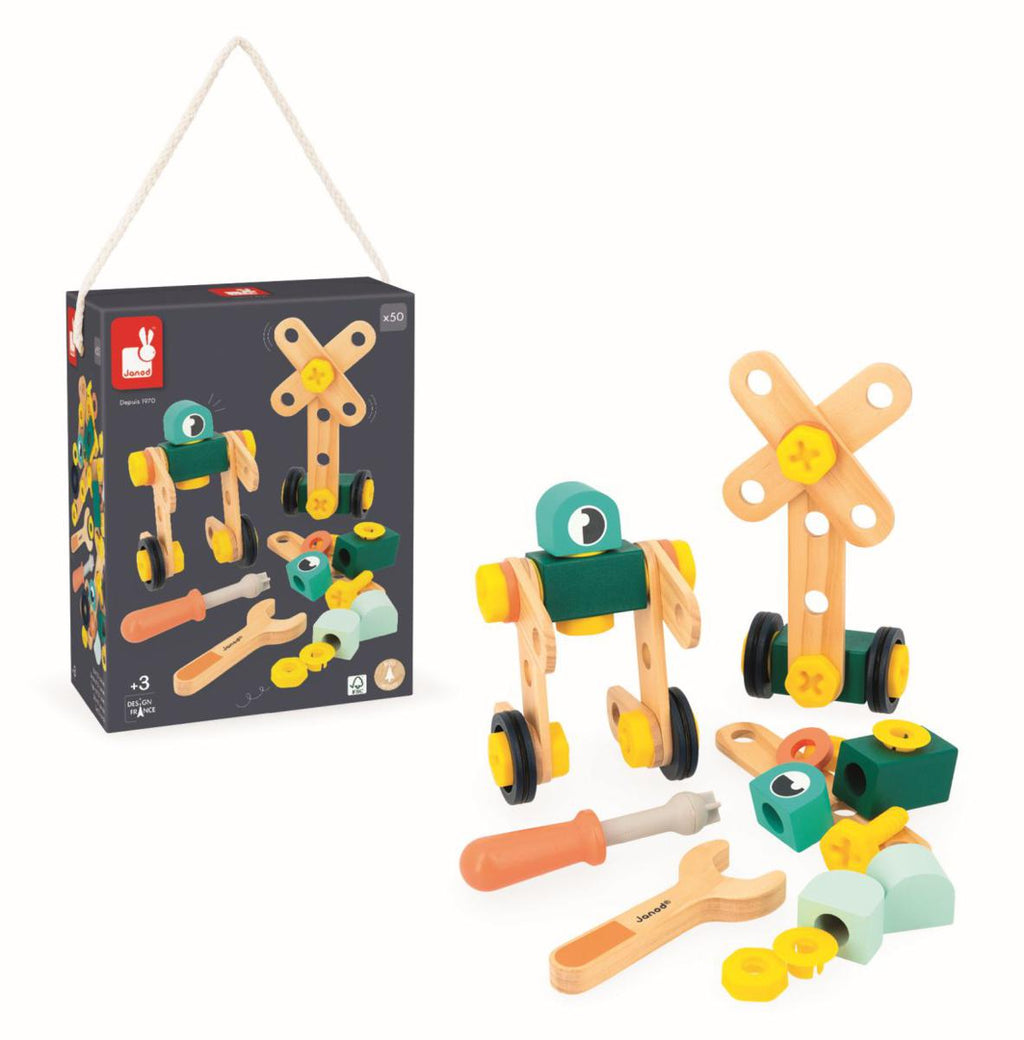 Brico'Kids Ton met 50 stukken