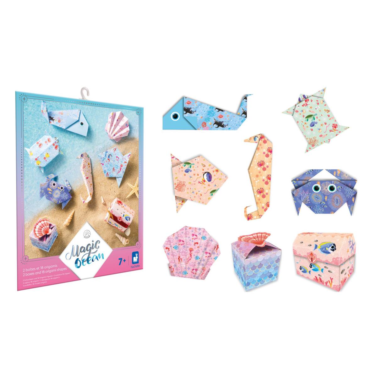 Magic ocean - 2 doosjes en 18 origami's