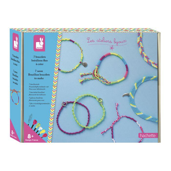 7 neonkleurige armbanden om zelf te maken