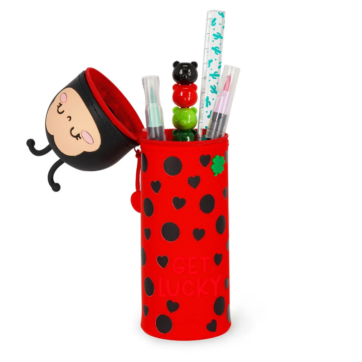 Ladybug “Get Lucky” 2-in-1 siliconen etui