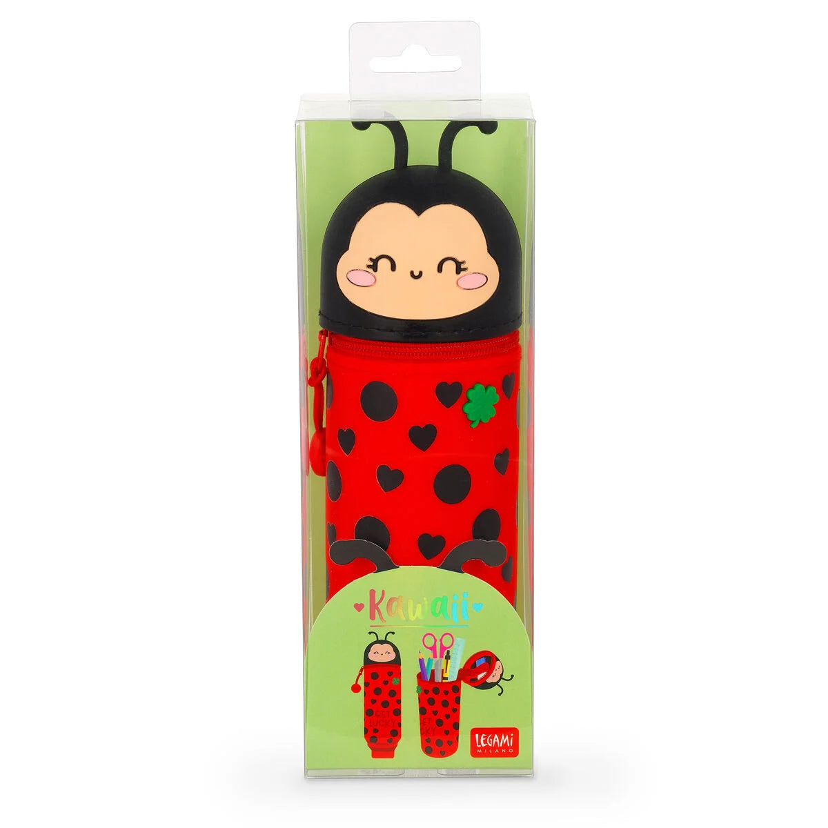 Ladybug “Get Lucky” 2-in-1 siliconen etui