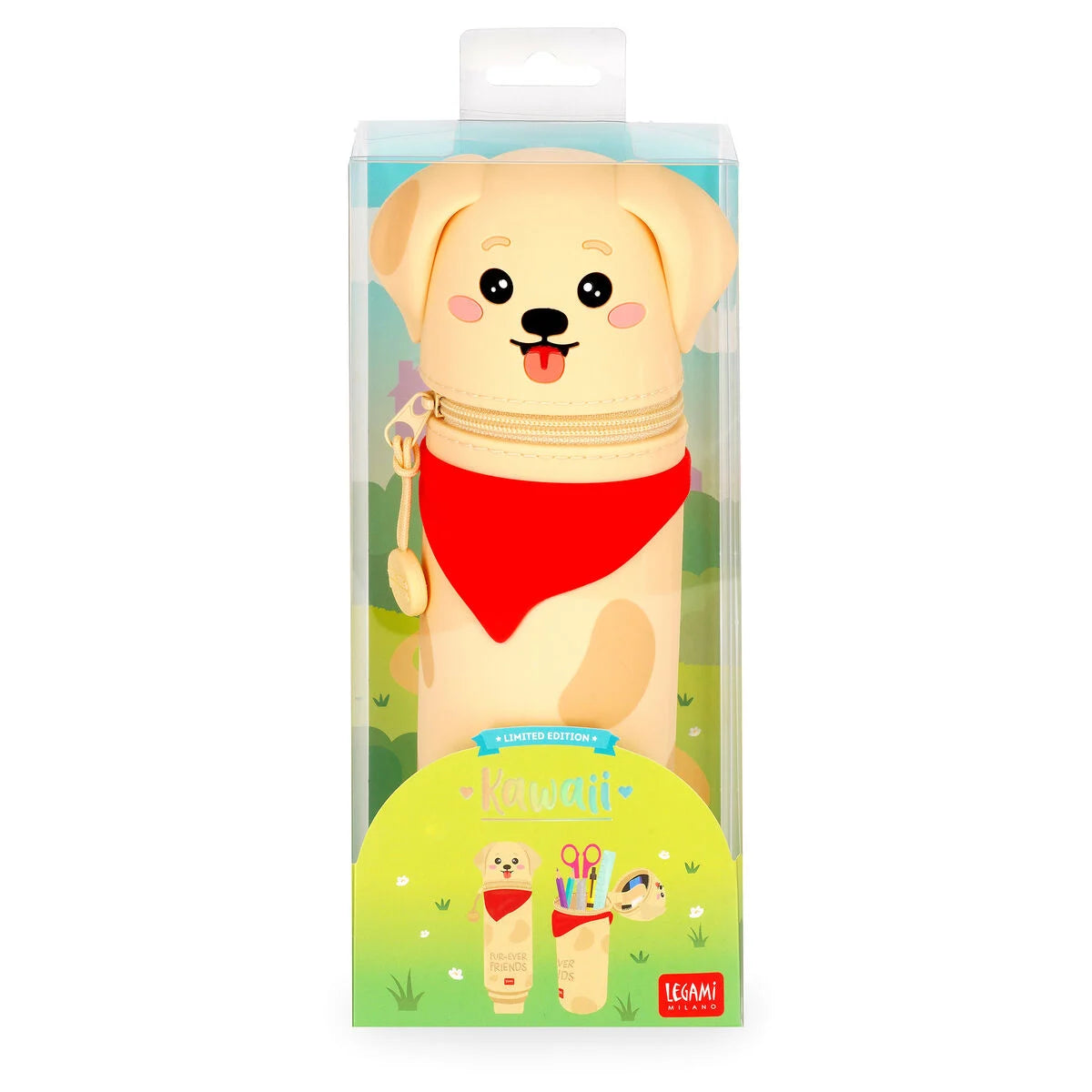 2-in-1 zachte siliconen etui - Kawaii - Goud