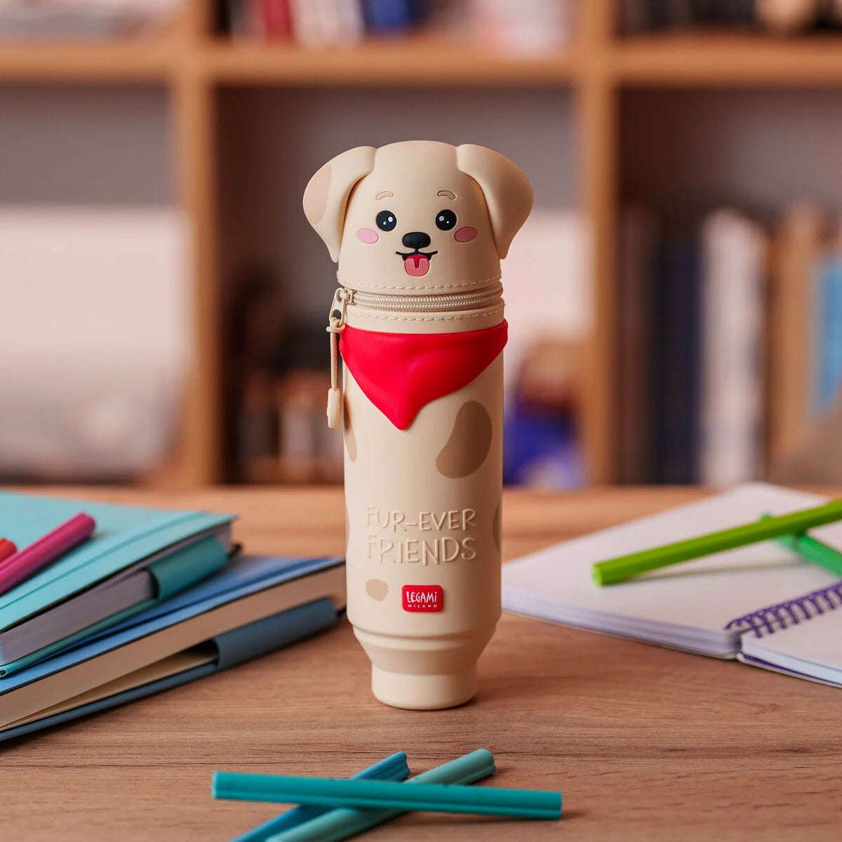 2-in-1 zachte siliconen etui - Kawaii - Goud