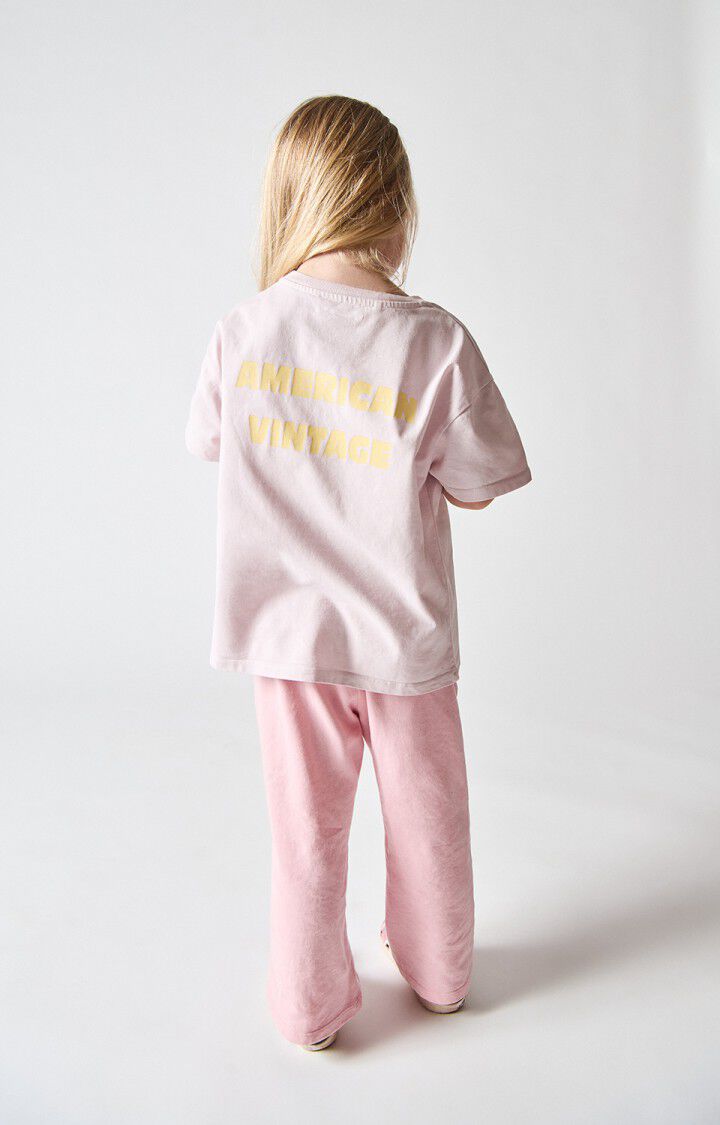 Kinder-T-shirt Fizvalley Blauweregen Vintage