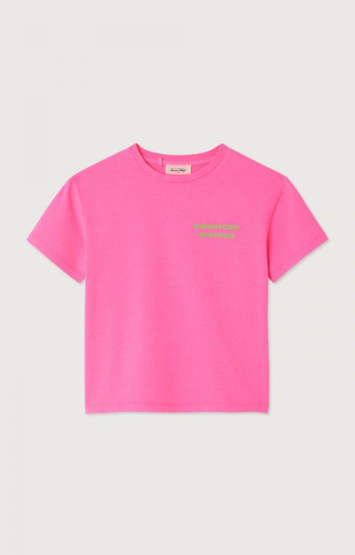 Kinderen-T-shirt Fizvalley Neonroze