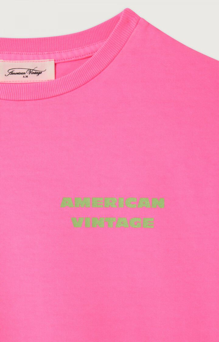 Kinderen-T-shirt Fizvalley Neonroze