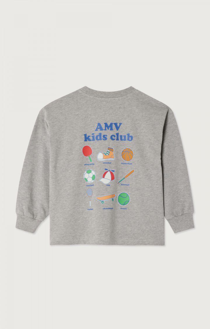 Kinderen-T-shirt Fizvalley Heather Grey