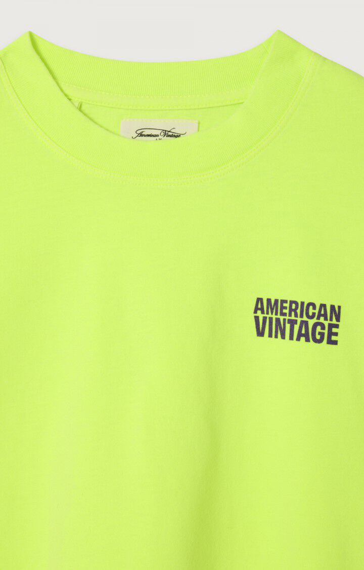 KINDER-T-SHIRT GIXY Neon Geel