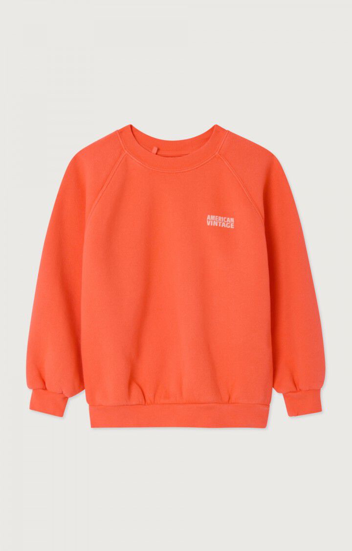 KINDERSWEATER IZUBIRD Mandarijn