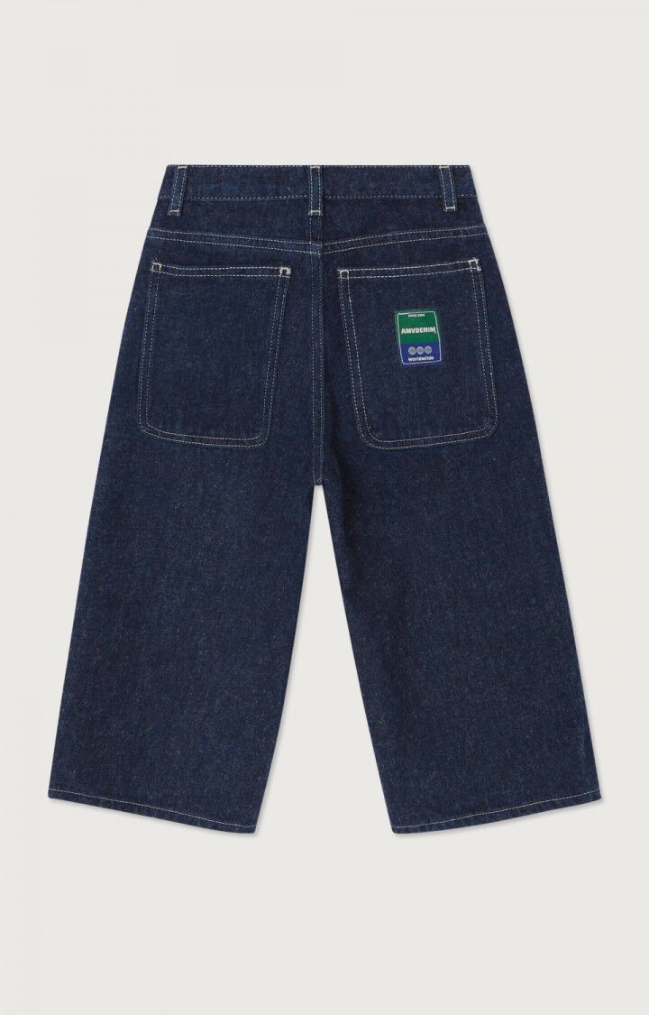Kinderbaggy Jeans Nafow - Geborsteld Blauw