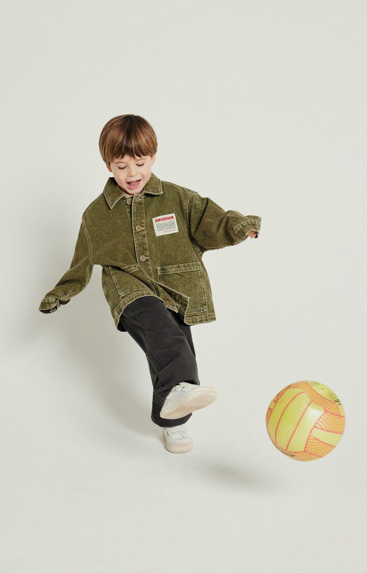 Kinderjas Uzatown Olijf
