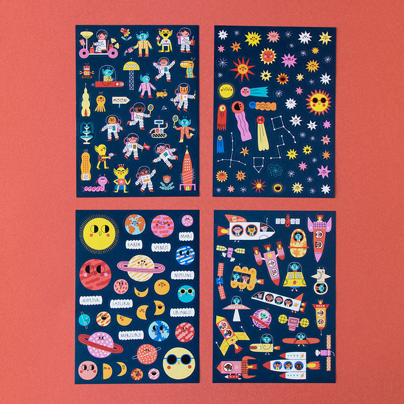 SPACE Stickers
