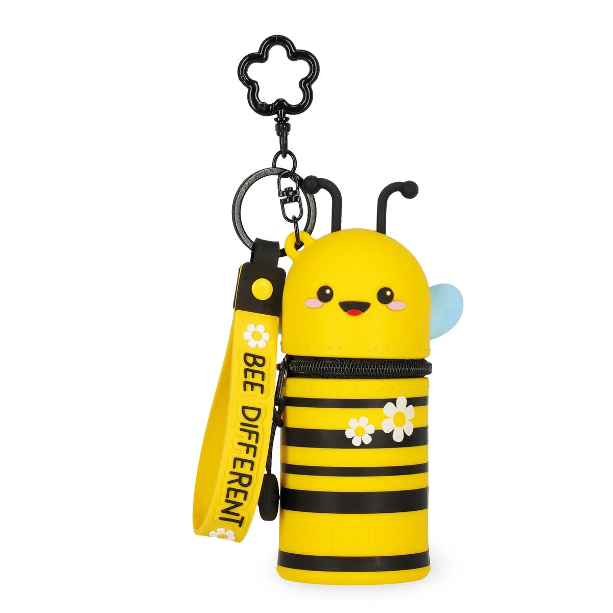 Mini Kawaii - Portemonnee met sleutelhanger - Bee