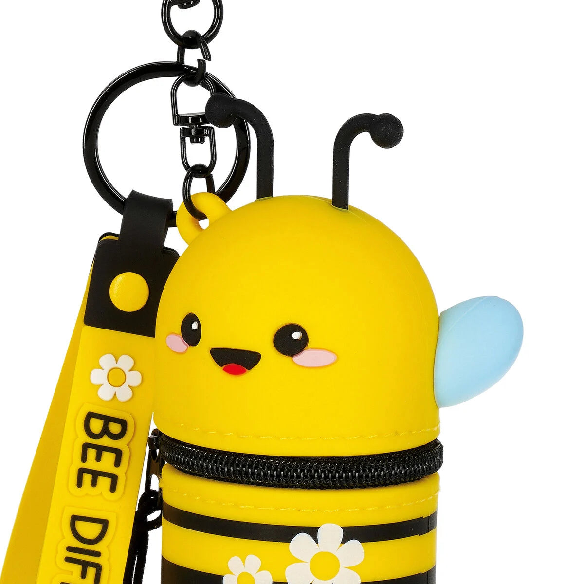 Mini Kawaii - Portemonnee met sleutelhanger - Bee