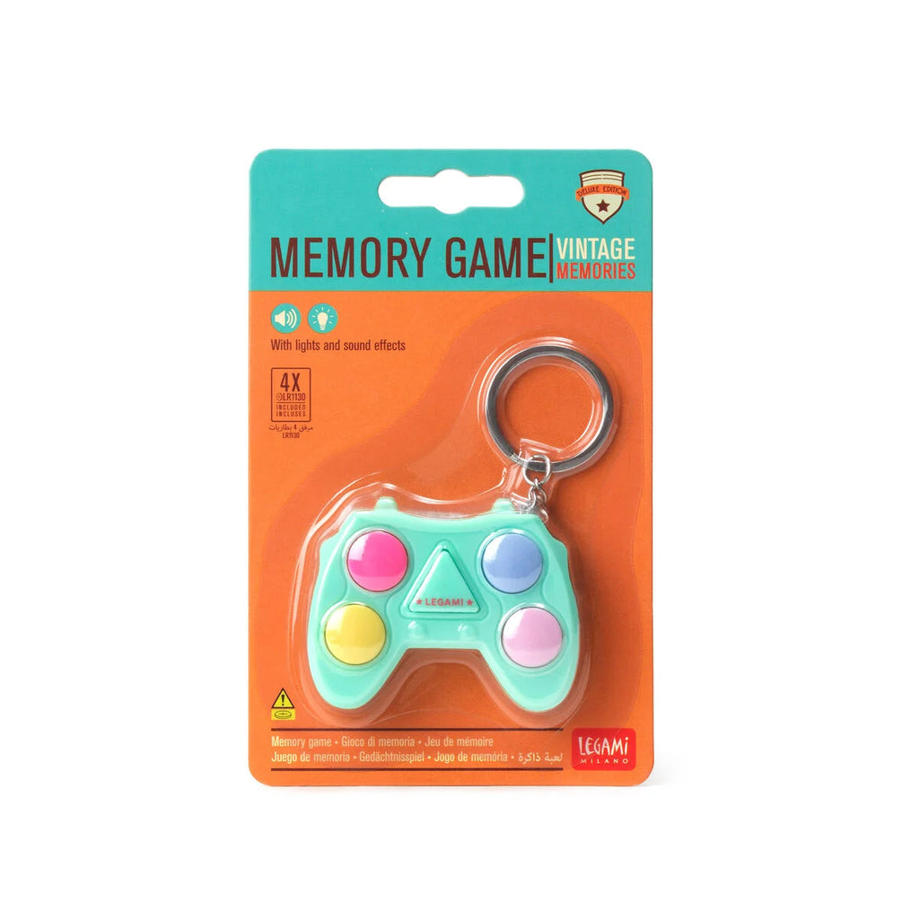 Memory game - geheugenspel licht en geluid turquoise