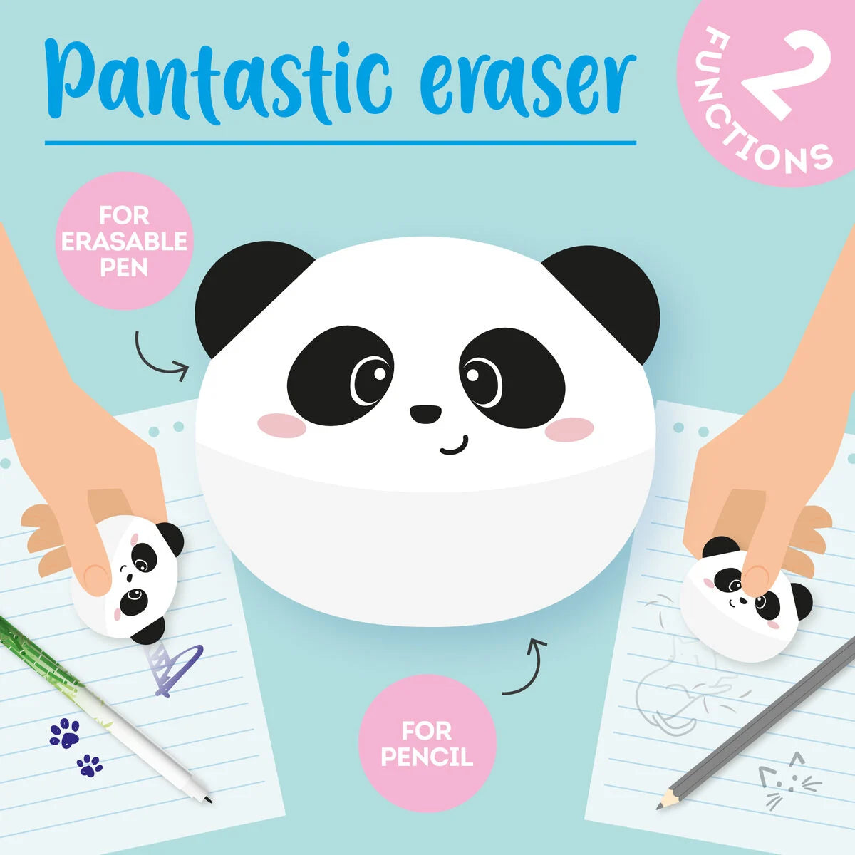Pantastic - 2-1 Gum - Panda