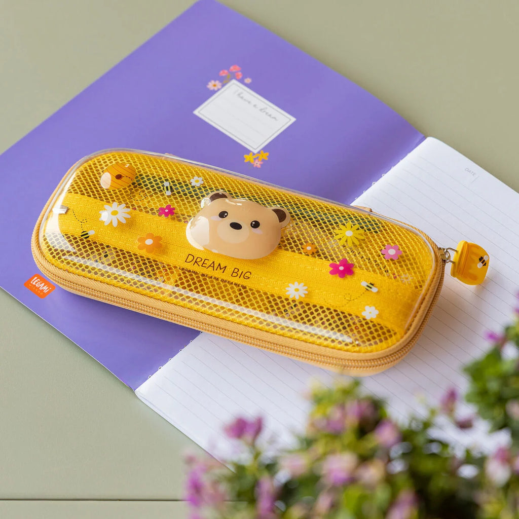 Teddy Bear doorzichtig etui - WonderWow