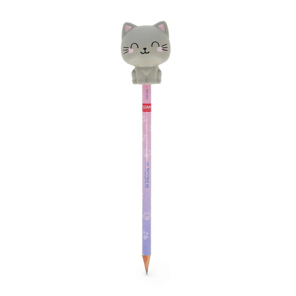 Potlood met Squishy - Squeezies - Kitty