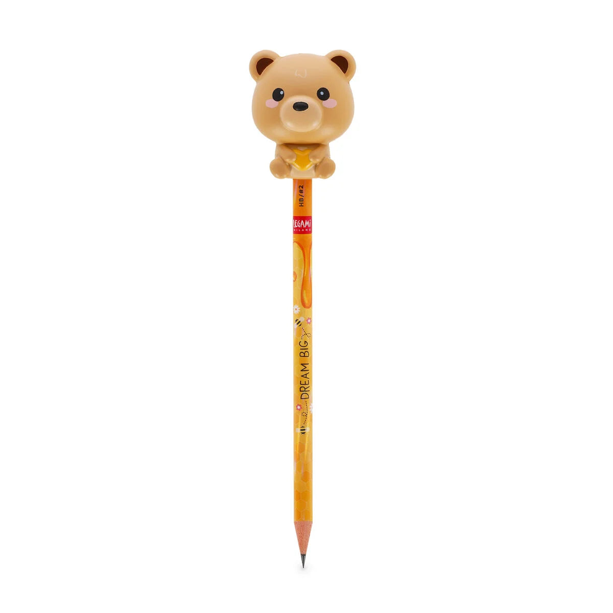 Potlood met Squishy - Squeezies - Teddy Bear