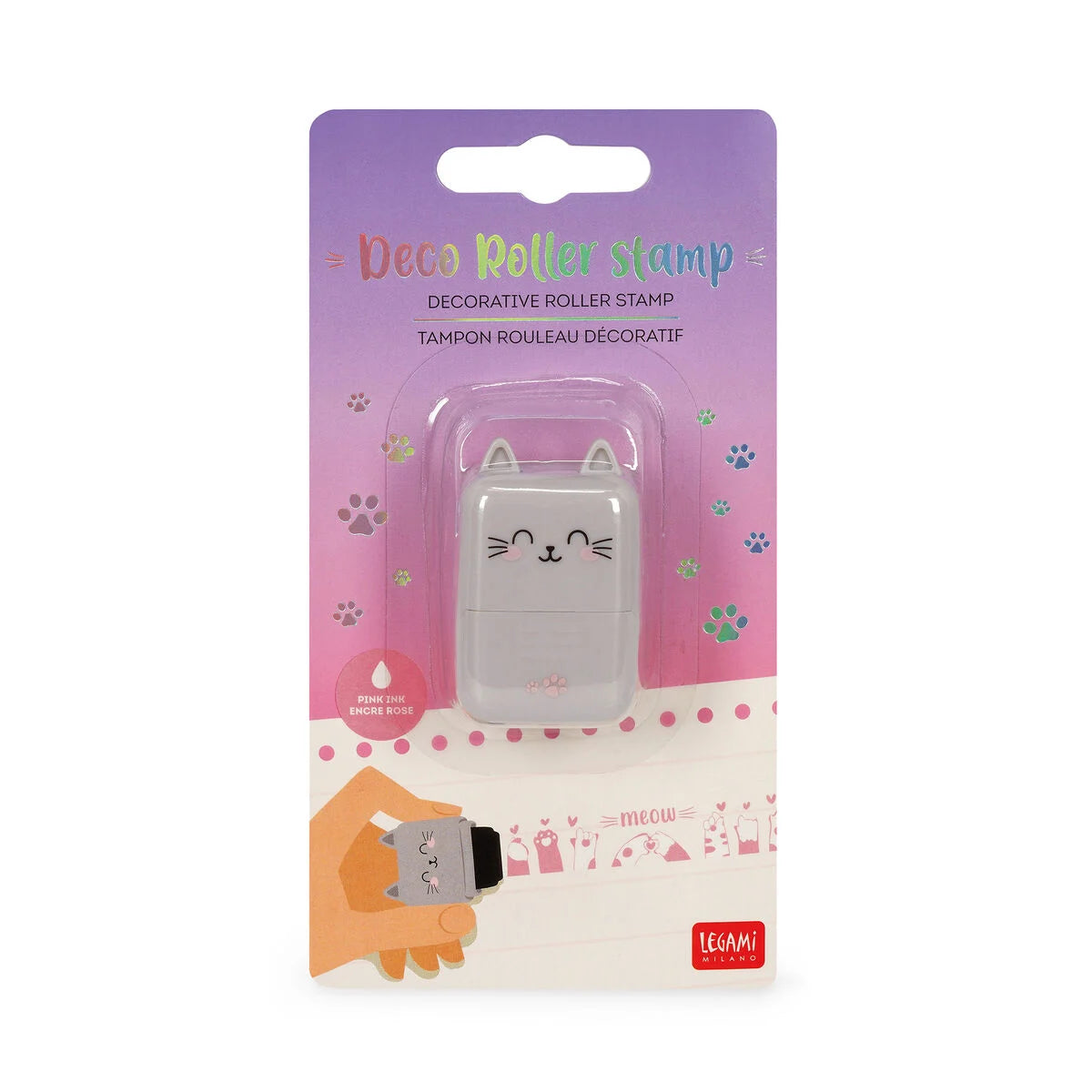 Decoratieve Stempelrol - Kitty