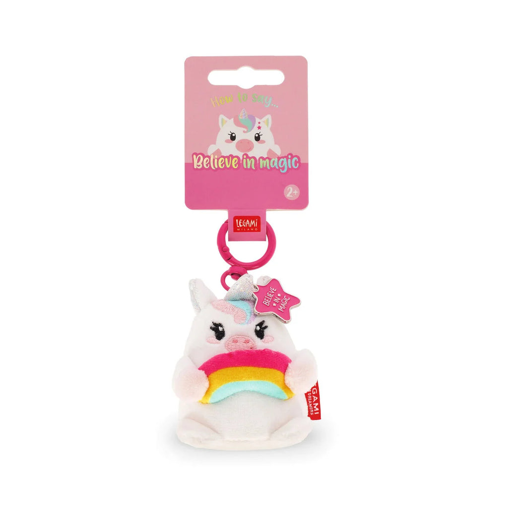 Sleutelhanger Super Soft! Plush Key Ring - Unicorn