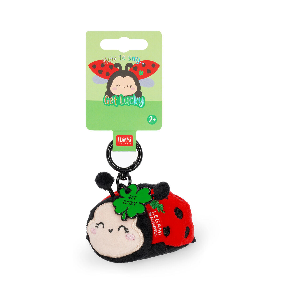 Sleutelhanger Super Soft! Plush Key Ring - Ladybug