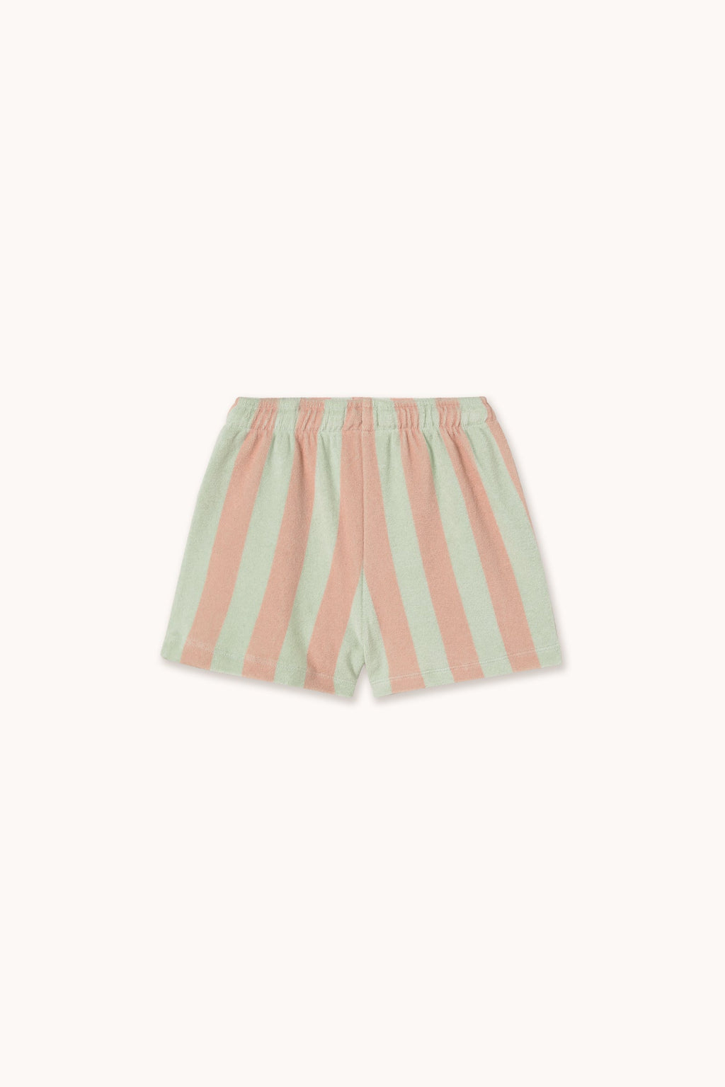 STRIPES TOWEL SHORTS *wild rose*