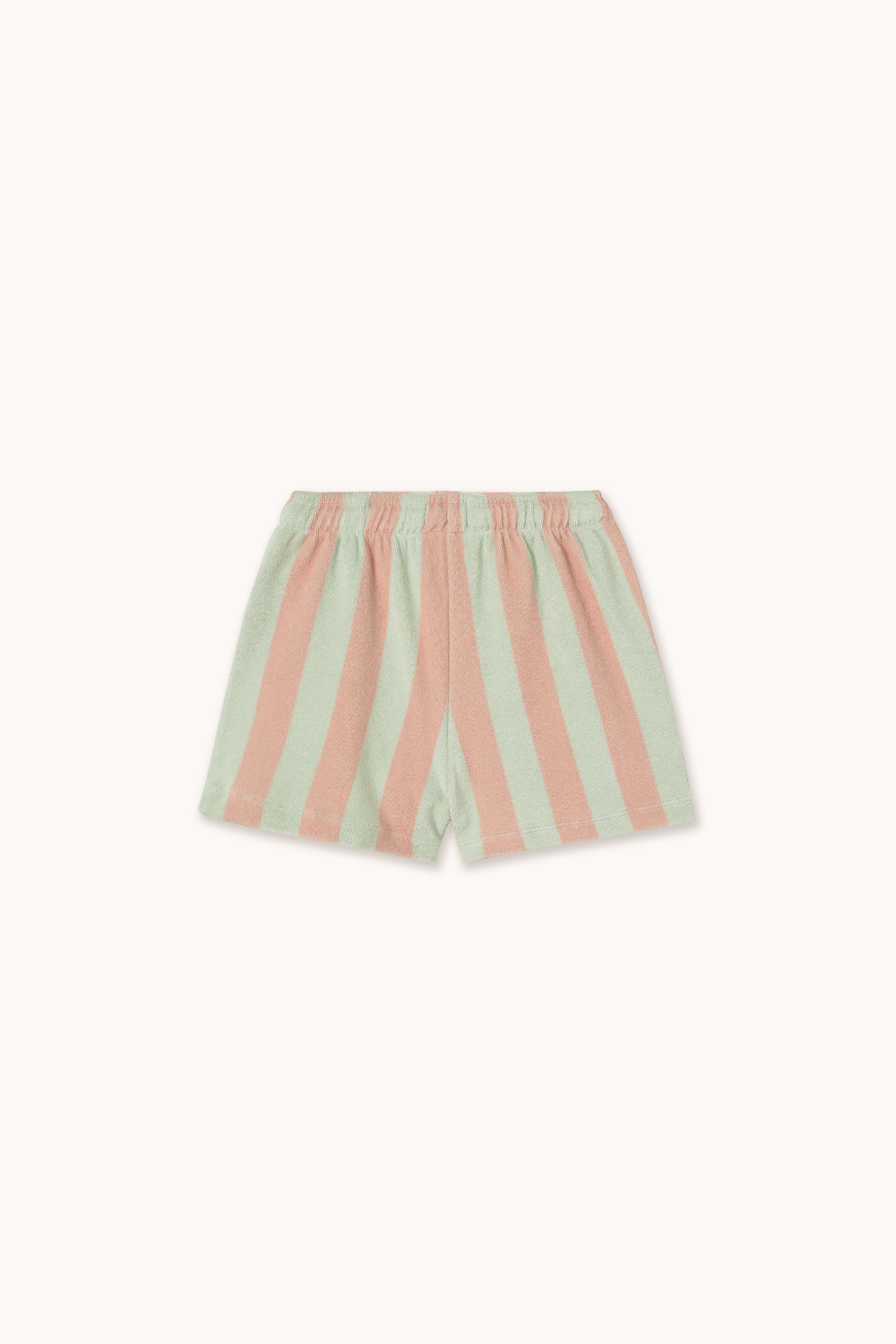 STRIPES TOWEL SHORTS *wild rose*
