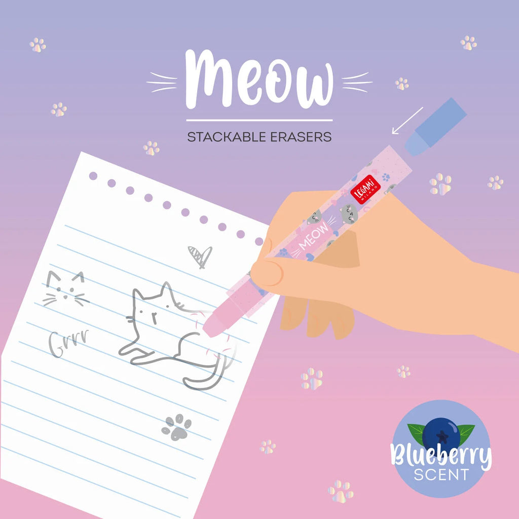 Stapelbare gummen - Meow