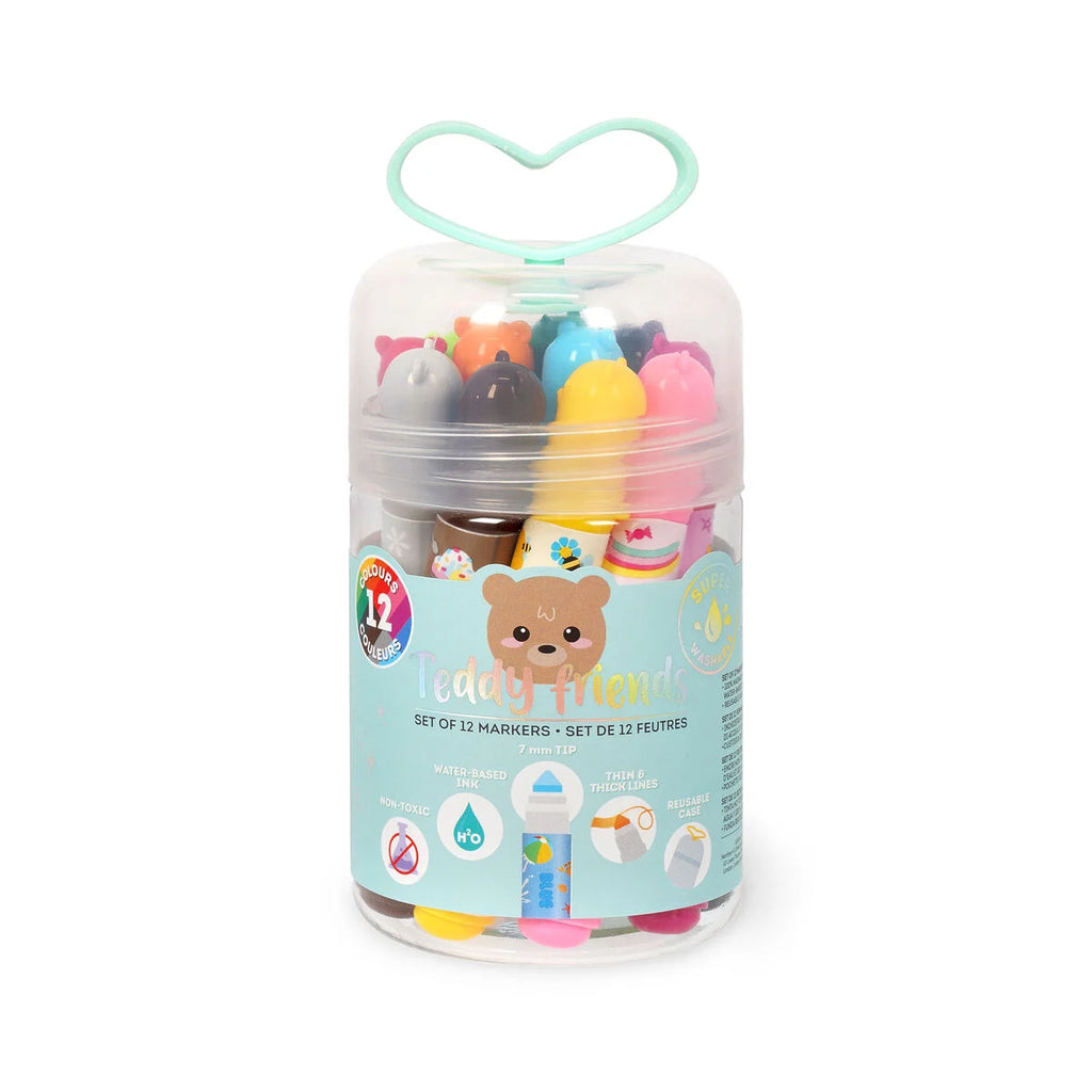 Set van 12 stiften - Teddy Friends