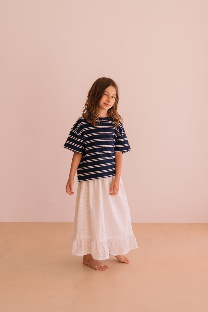 Long Jupe Harper Embroidered
