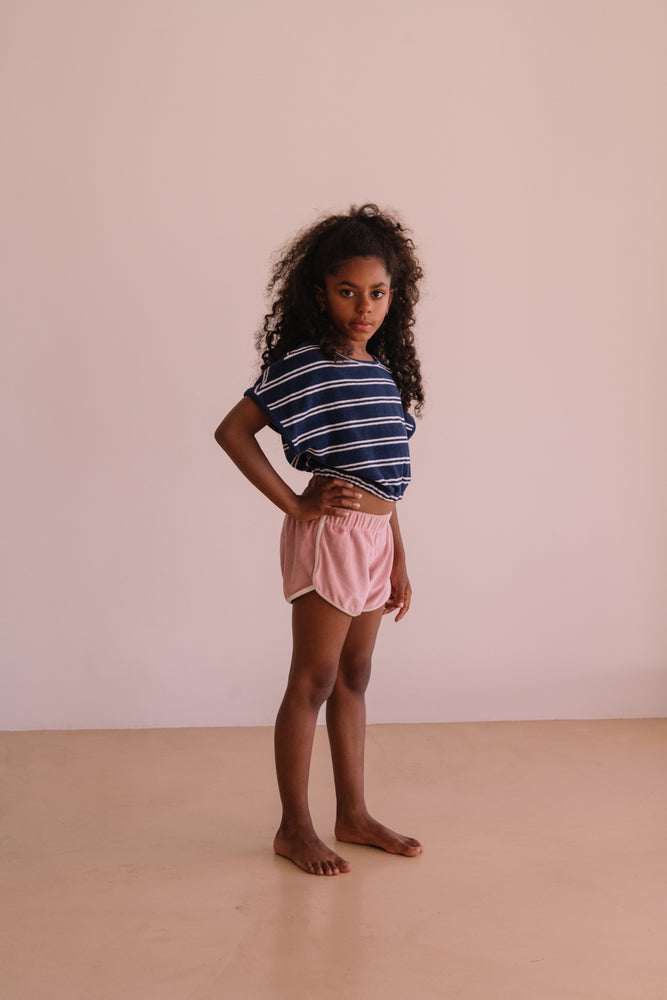 Top Bree Navy Stripes