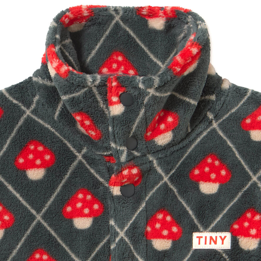 Tiny Cottons Mushrooms  Polar Jacket