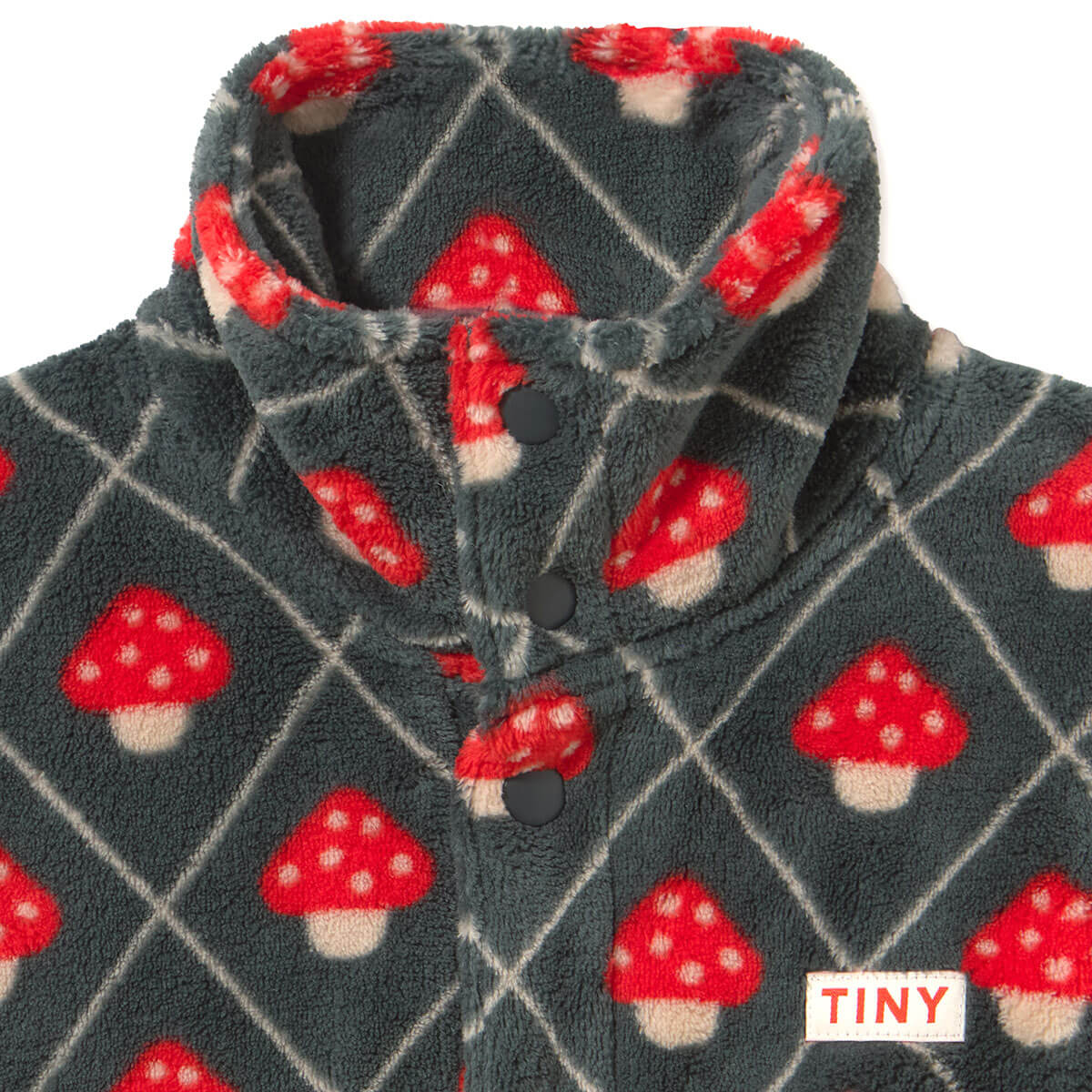 Tiny Cottons Mushrooms  Polar Jacket