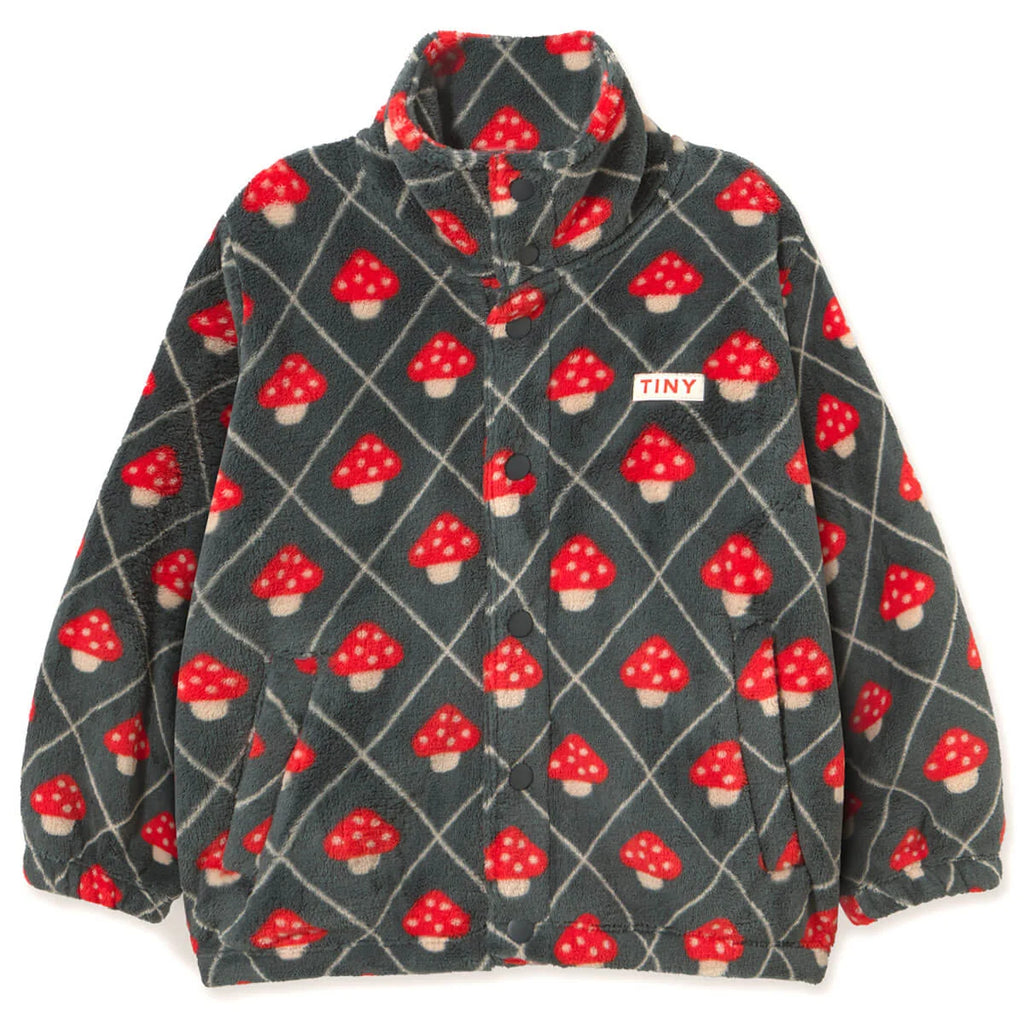 Tiny Cottons Mushrooms  Polar Jacket