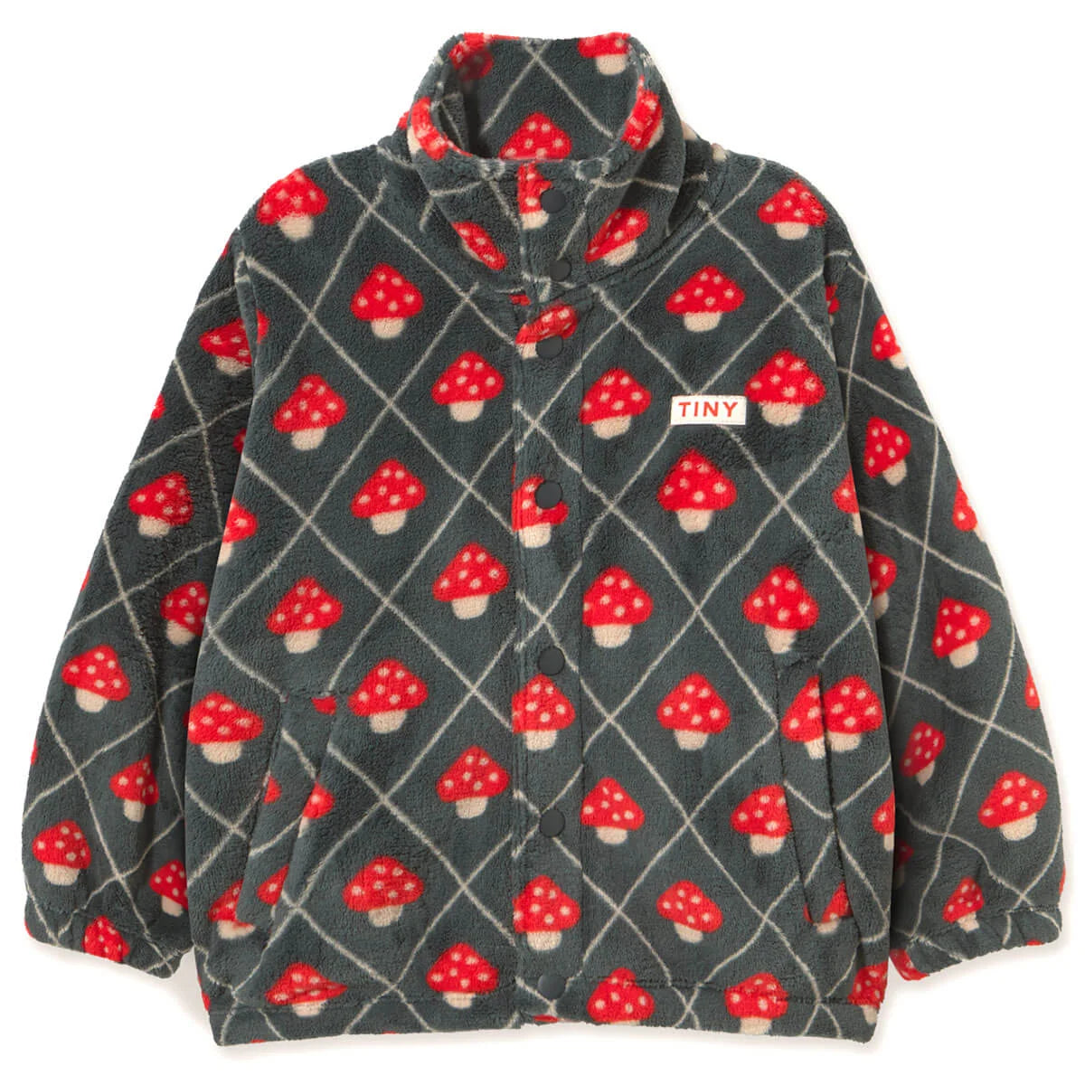 Tiny Cottons Mushrooms  Polar Jacket