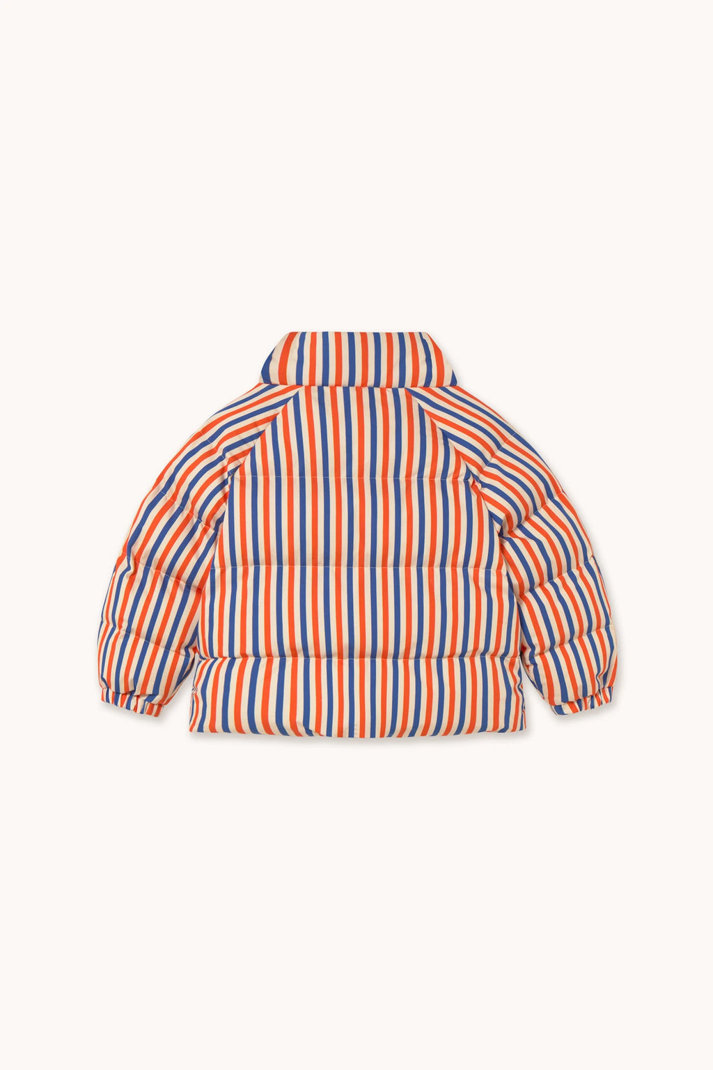 STRIPES SHORT PADDED JACKET