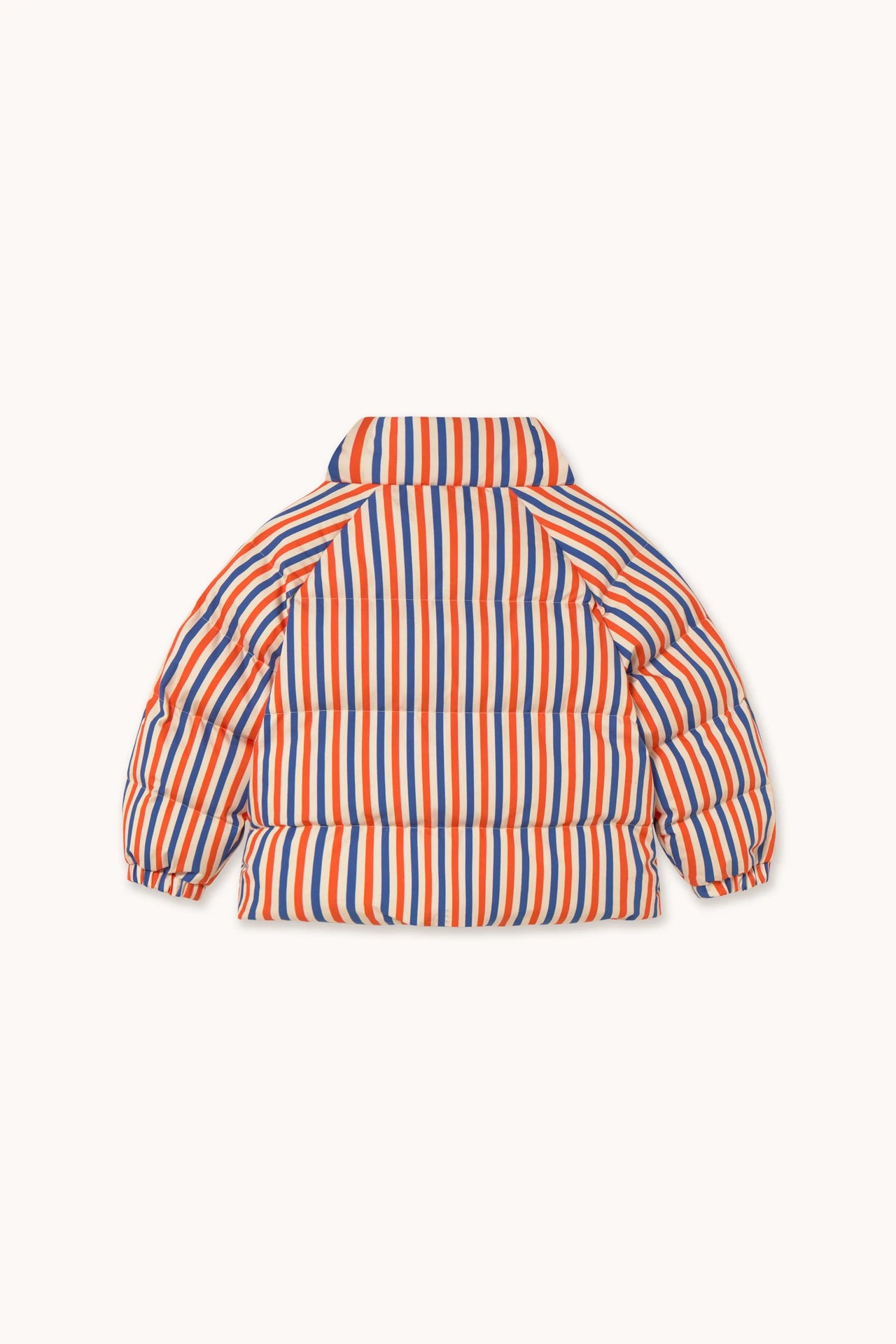 STRIPES SHORT PADDED JACKET