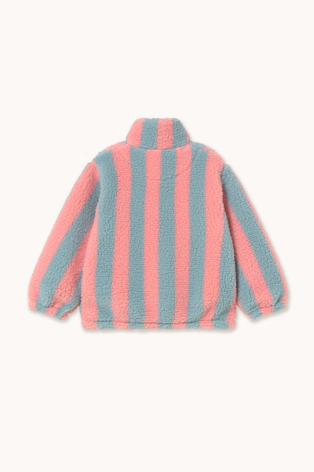 STRIPES SHERPA SWEATSHIRT