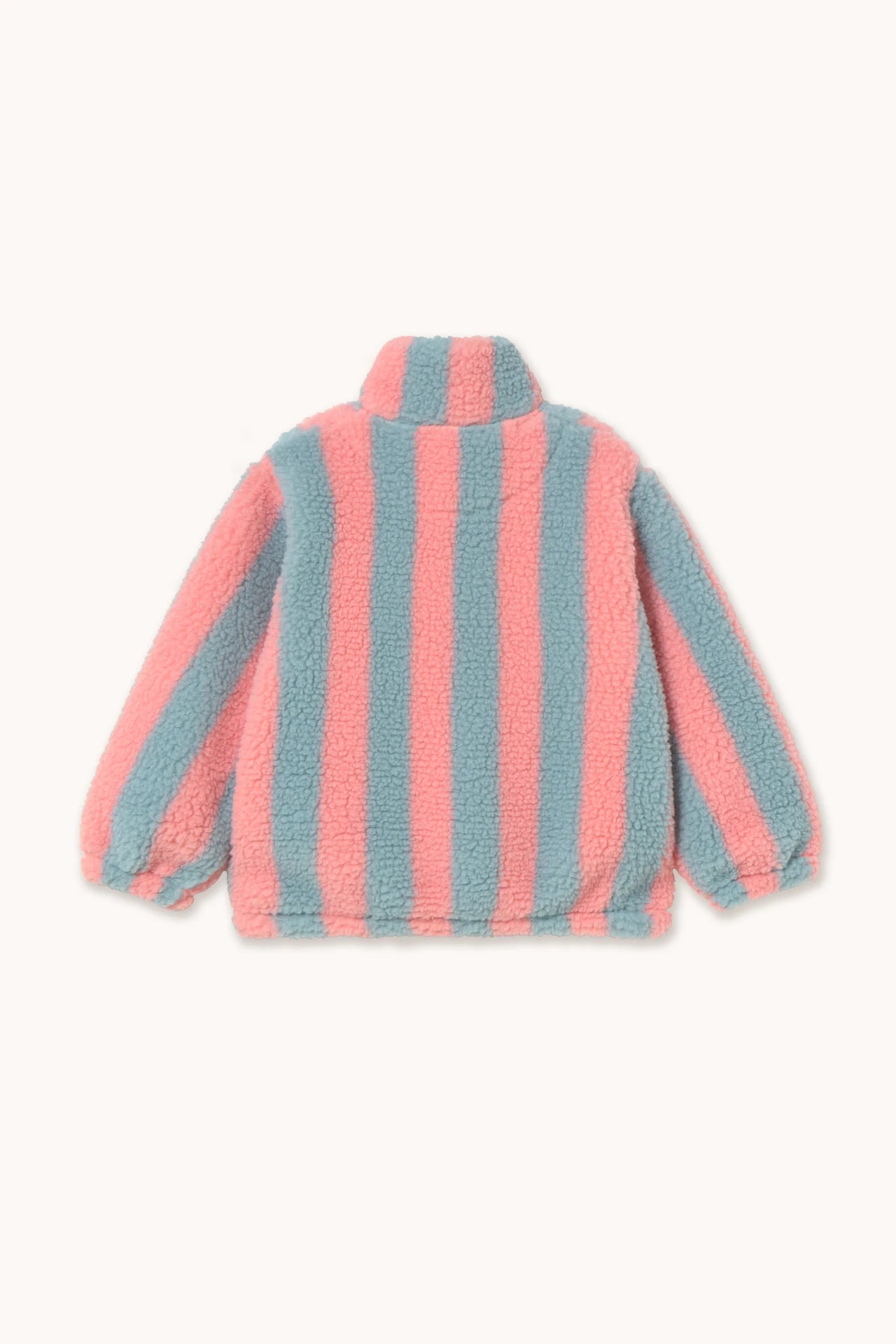 STRIPES SHERPA SWEATSHIRT