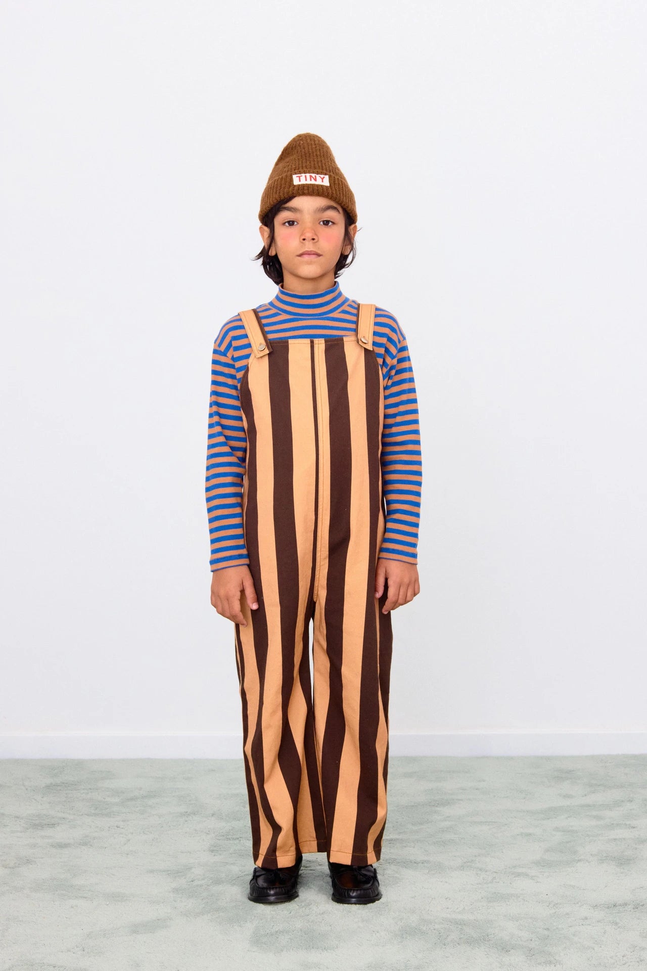 RETRO STRIPES DUNGAREE