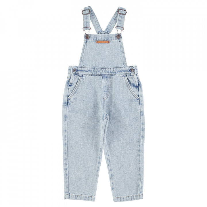 Dungarees Washed Blue Denim