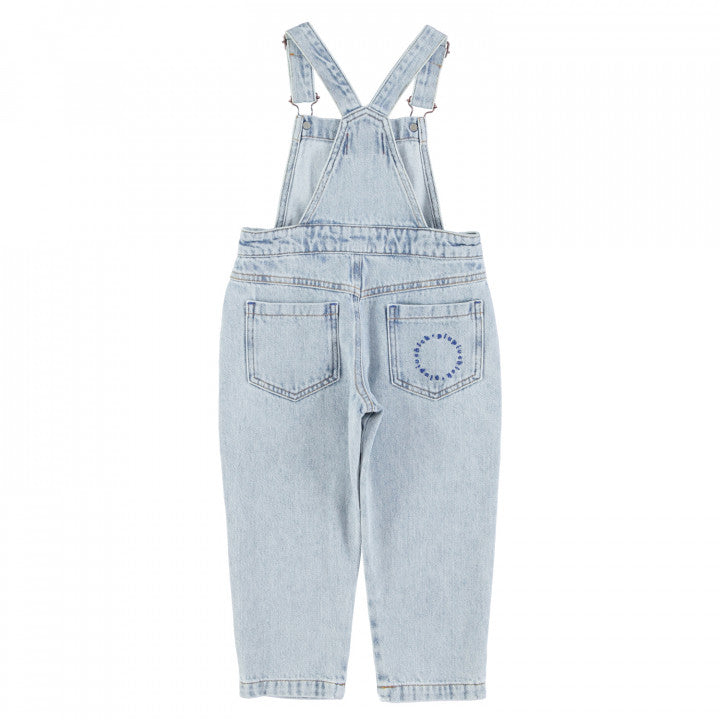 Dungarees Washed Blue Denim