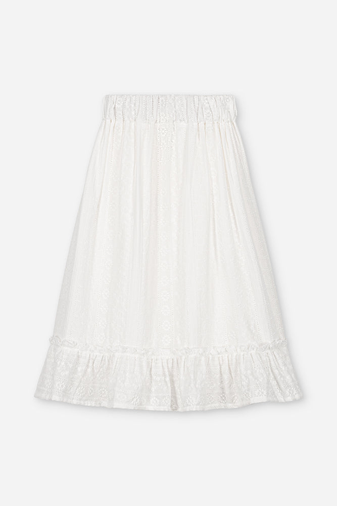 Long Jupe Harper Embroidered