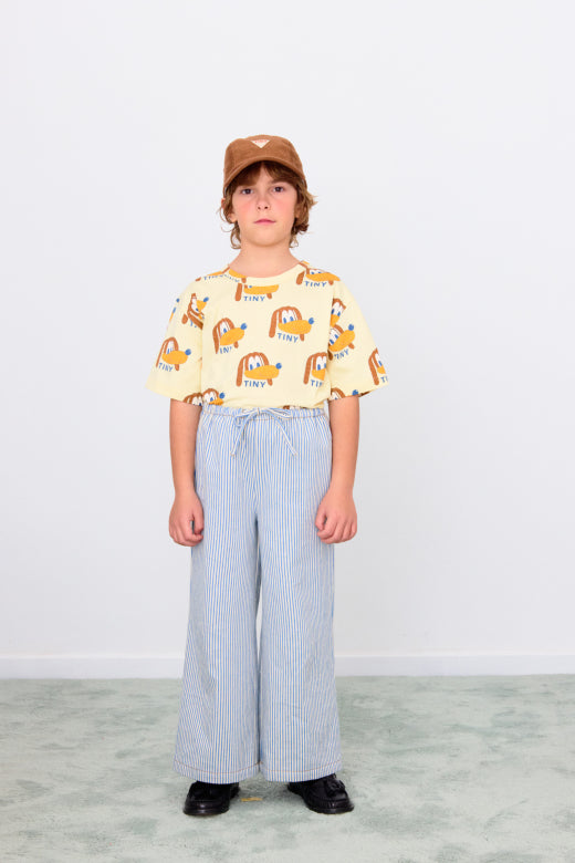 Dogs Tee Soft Yellow