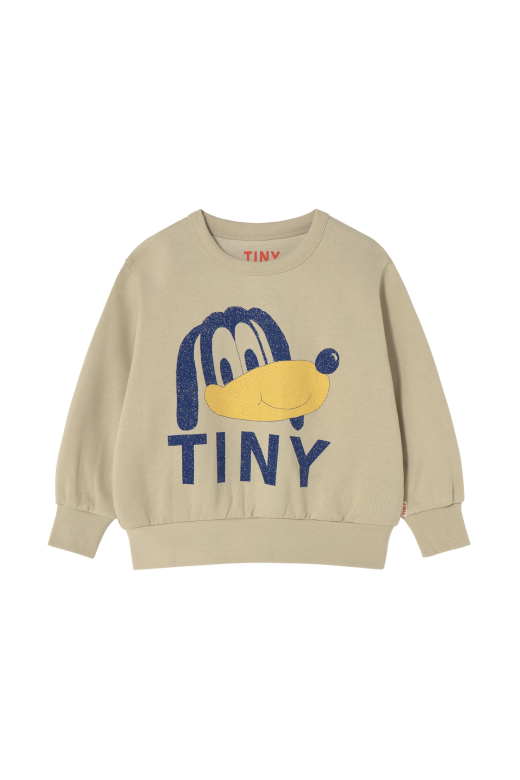 Tiny Dog Graphic Sweatshirt Dark Vanilla