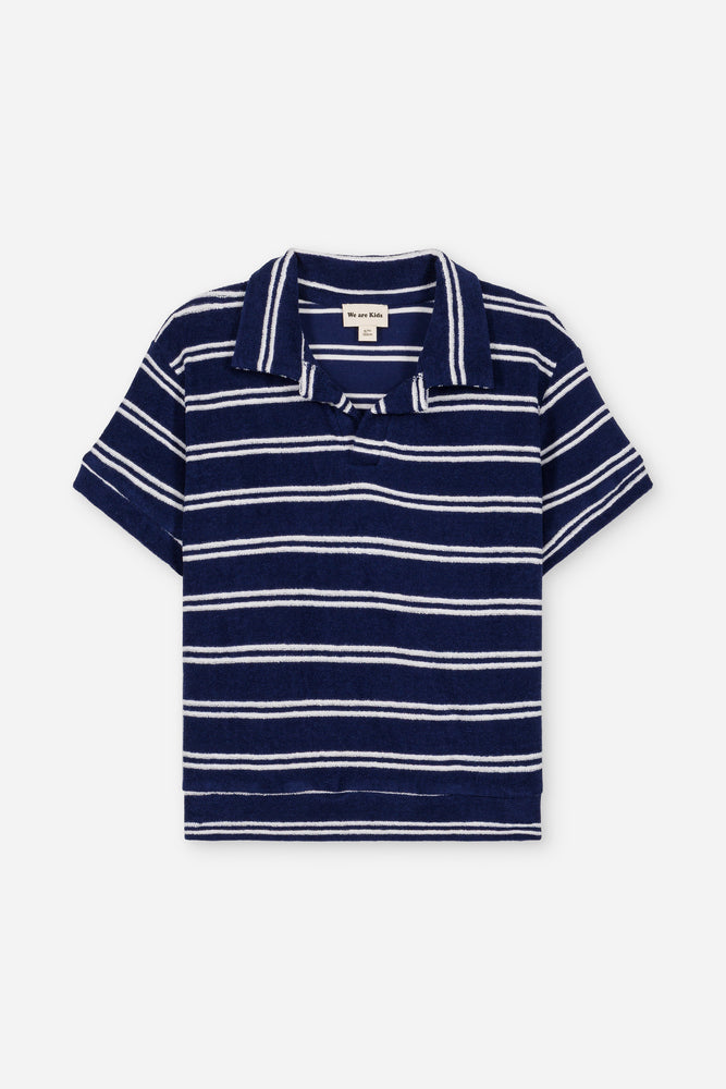 Polo Leonard Navy Stripes
