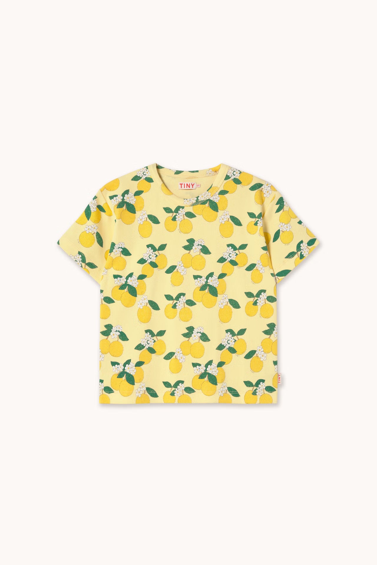 ORANGES RIB TEE *mellow yellow*